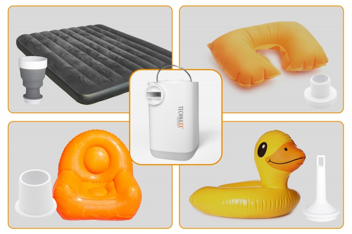 Mini pompka powietrza Technaxx TX-299 (4260358126630) - obraz 4