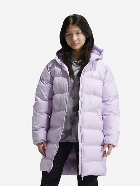Підліткове зимове пальто для дівчинки Adidas J Fi 3S Parka IX3631 146-152 см Фіолетове від Rozetka на платформі USKIDKA Акція на Підліткове зимове пальто для дівчинки Adidas J Fi 3S Parka IX3631 146-152 см Фіолетове від Rozetka