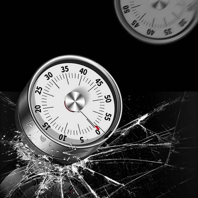 Магнітний кухонний таймер з нержавіючої сталі MagneticTimer, білий - зображення 10