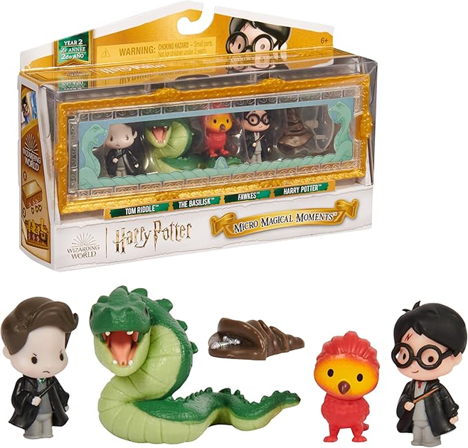 Zestaw figurek Spin Master Wizarding World Harry Potter Micro Magical Moments 6068622 (0778988502976) - obraz 1