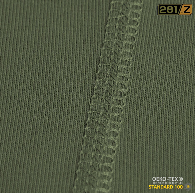 Футболка тактическая мужская 281z Olive Green 2XL - изображение 2