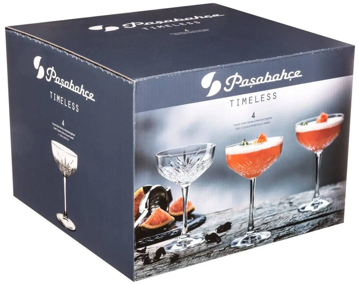 Kieliszki do szampana Secret de Gourmet płaskie 250 ml 4 szt (8693357394209) - obraz 3