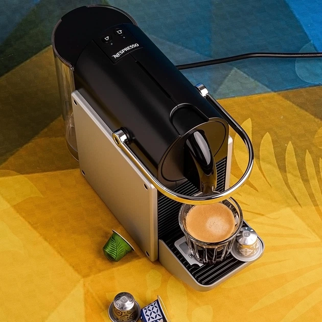 Кофемашина капсульная Nespresso Pixie Electric Aluminium - изображение 3