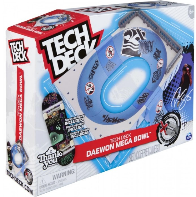 Ігровий набір Spin Master Skate park Tech Deck Daewon Mega Bowl (0778988463048) - зображення 5