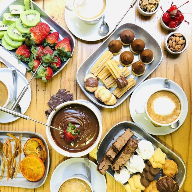 Fondue do czekolady Excellent Houseware Chocolate Fondue (8719202892796) - obraz 2