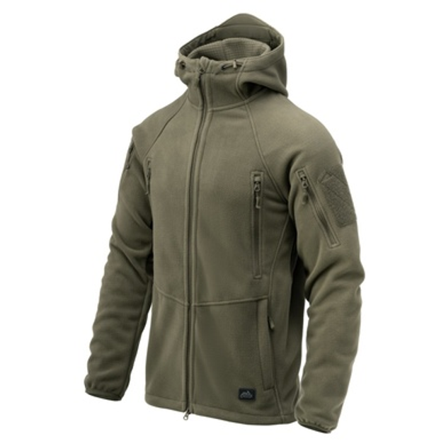 Кофта флисовая Helikon-Tex Patriot Jacket Hybrid Fleece Олива S\R - изображение 1