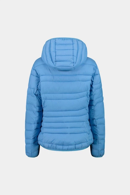 Жіноча куртка СМР JACKET FIX HOOD NYLON CIRE 34K3116-L615-42 Блакитний - изображение 4