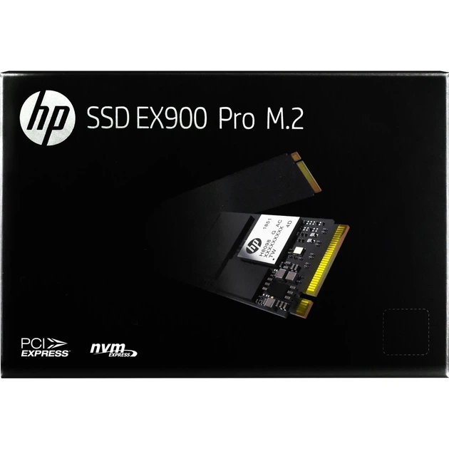 Твердотільний накопичувач SSD HP EX900 Pro 1TB M.2 2280 PCI Ex Gen3 x4 DRAM Cache (9XL77AA) - Фото 4 Твердотільний накопичувач SSD HP EX900 Pro 1TB M.2 2280 PCI Ex Gen3 x4 DRAM Cache (9XL77AA) - зображення 4