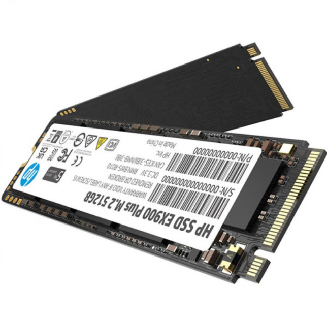 Твердотельный накопитель SSD HP EX900 Plus 512GB M.2 2280 PCI Ex Gen3 x4 3D NAND (35M33AA#) - изображение 4