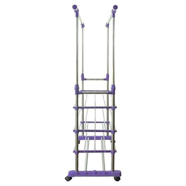 Телескопическая полка Colgador doble ajustable / вешалка для одежды - Фото 2 Телескопическая полка Colgador doble ajustable / вешалка для одежды - изображение 2
