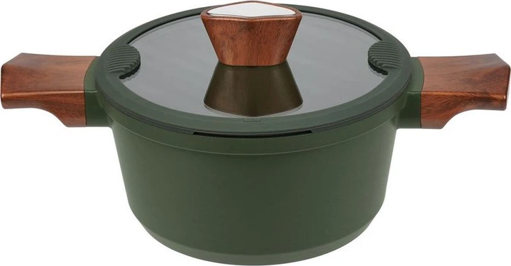 Garnek z odlewanego aluminium z pokrywką Resto Sadr 20 cm 2.6 l (4260709013671) - obraz 2