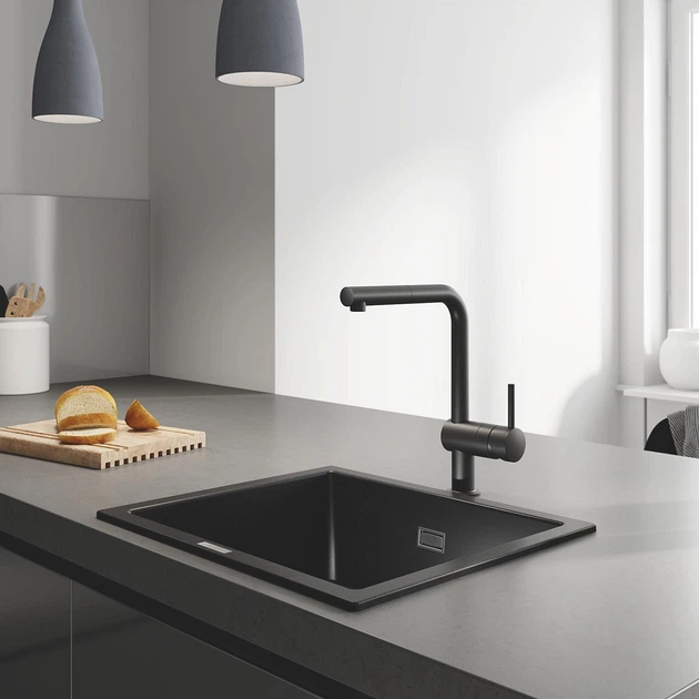 Кухонная мойка гранит GROHE K-Series K 700 31654AP0 - изображение 7