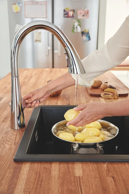 Кухонная мойка гранит GROHE K-Series K 700 31654AP0 - изображение 13