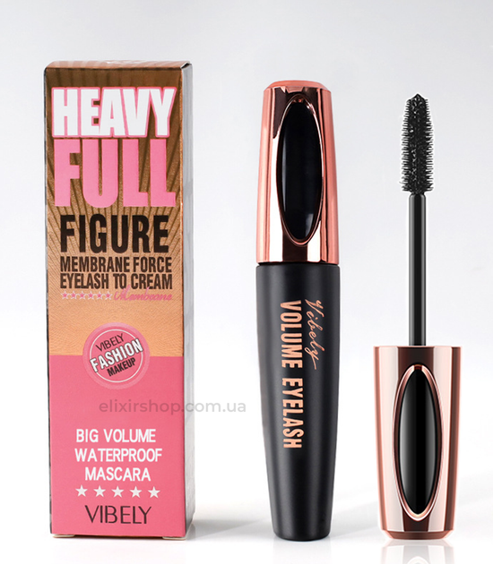 Тушь для ресниц Vibely 4D Volume Eyelash Mascara с эффектом удлинения 13 мл - Фото 1 Тушь для ресниц Vibely 4D Volume Eyelash Mascara с эффектом удлинения 13 мл - изображение 1