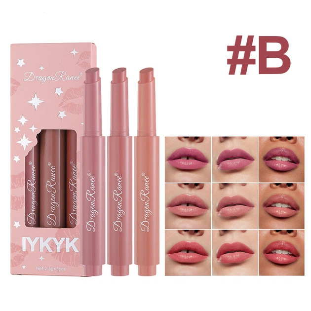 Набор помад Dragon Ranee Charming Beautiful Lipstick IYKYK 3 шт - изображение 2