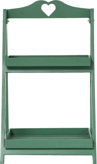 Stojak na kwiaty OTE Heart 2 zielony (OTE-DRAB-HEART-2-MINT) - obraz 5