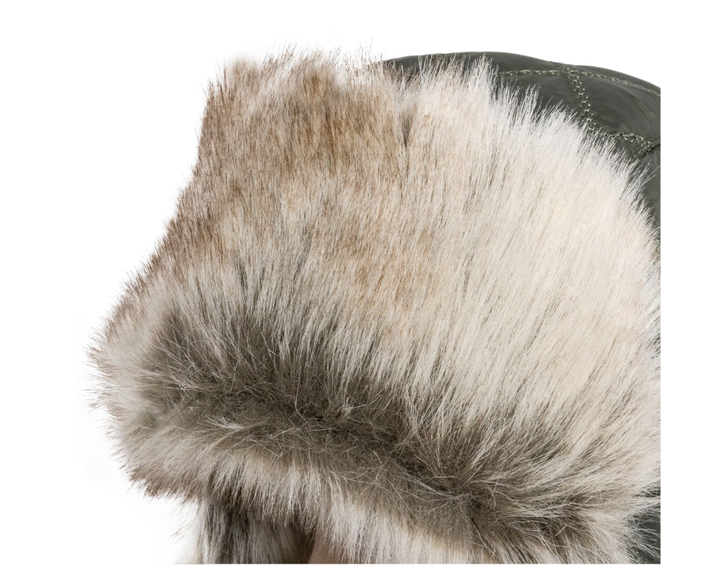 Зимняя шапка ушанка Mil-Tec Olive 12104601 - размер XL-61-62 - изображение 6