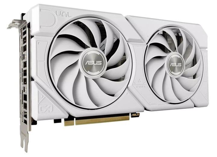 Відеокарта GF RTX 4060 8GB GDDR6 Dual Evo White OC Asus (DUAL-RTX4060-O8G-EVO-WHITE) - зображення 3