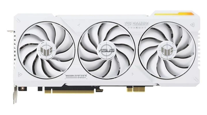 Видеокарта GF RTX 4070 Ti Super 16GB GDDR6X TUF Gaming BTF White Asus (TUF-RTX4070TIS-16G-BTF-WHITE) - изображение 2