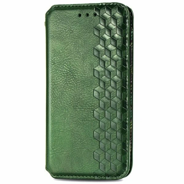 Чехол Deexe Rhombus Wallet для Samsung Galaxy A06 (A065) - Green - изображение 4