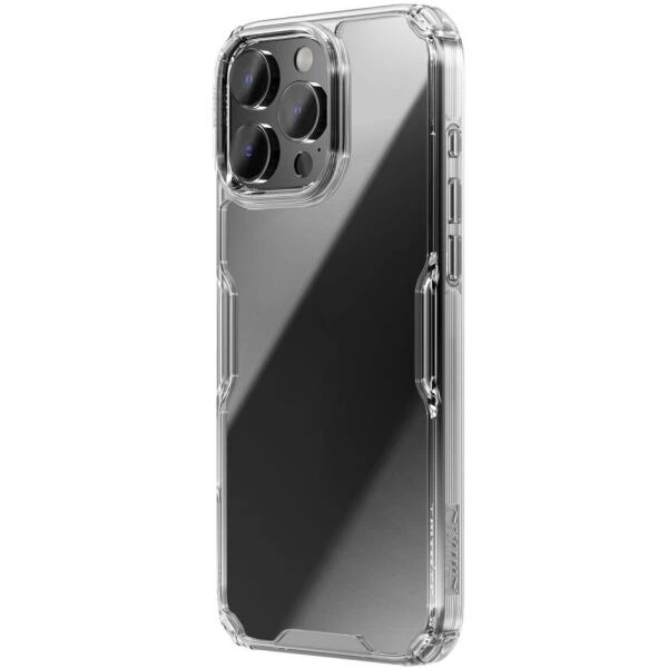 Силіконовий чохол NILLKIN Nature TPU Pro для iPhone 16 Pro Max - Transparent - зображення 2