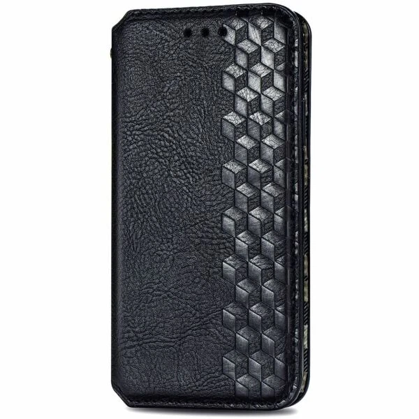 Чехол Deexe Rhombus Wallet для Samsung Galaxy A06 (A065) - Black - изображение 4