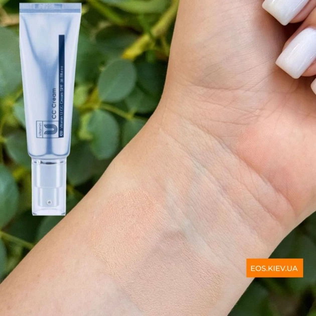 CC-крем із вітаміном U CUSKIN Vitamin U CC Cream SPF38+/РА 45 мл - зображення 3
