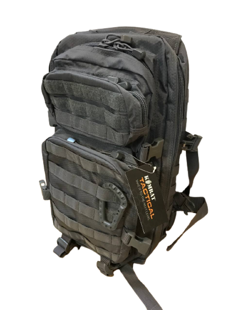 Рюкзак тактичний KOMBAT UK Hex-Stop Small Molle Assault Pack 28л Чорний - изображение 1