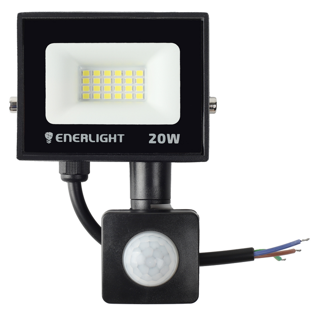 Прожектор ENERLIGHT Mangust 20Вт 6500K с датчиком (MANGUST20SMD80СS) - изображение 2