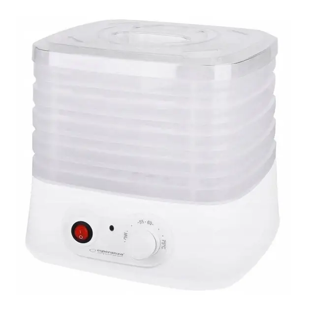 Сушилка для фруктов Esperanza EKD004 250W (4 секции) Электросушилка для фруктов и грибов - изображение 1