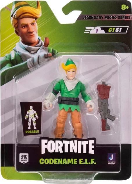 Колекційна фігурка Fortnite Micro Legendary Series Codename E.L.F. 6 см FNT0947 (191726427094) - зображення 4