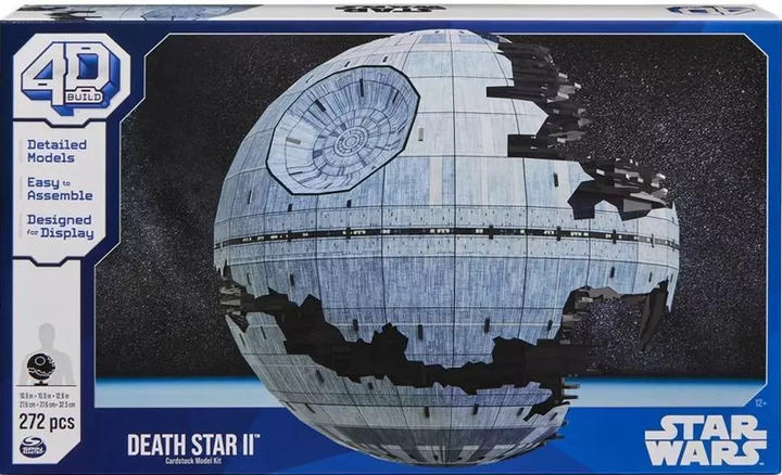 Puzzle Spin Master Star Wars Death Star II 272 elementy (0681147013490) - obraz 1