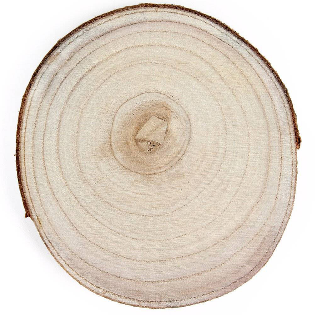 Podkładki pod talerze Home & Styling Collection Natural drewniane 4 szt (8719987921650) - obraz 3