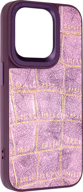 Чехол для смартфона Harder Crocosaur для Apple iPhone 14 Pro Purple (ARM76722) - Фото 2 Чехол для смартфона Harder Crocosaur для Apple iPhone 14 Pro Purple (ARM76722) - изображение 2