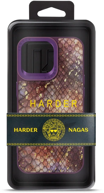 Чохол для смартфона Harder Nagas для Apple iPhone 14 Pro Max Purple (ARM76759) - Фото 3 Чохол для смартфона Harder Nagas для Apple iPhone 14 Pro Max Purple (ARM76759) - зображення 3