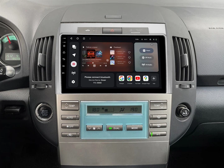 Штатная мультимедийная система Gazer T6009-AR10 PRO для Toyota Corolla, Verso (AR10) 2004-2009 (T6009-AR10-PRO) - изображение 5