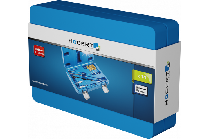 Набір для чищення посадкових місць паливних форсунок HOEGERT (HT8G327) - зображення 2