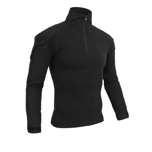 Чоловіча тактична сорочка Han-Wild 001 Black 3XL Tactical - зображення 1