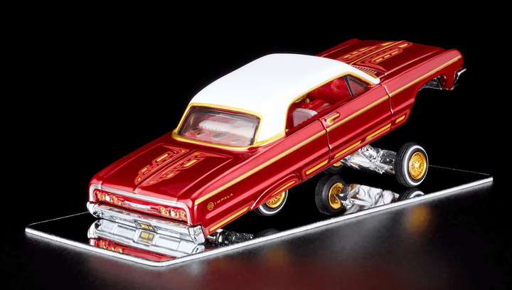 Машинка Premium Hot Wheels '64 Impala Red Line Club RLC 1:64 HWF20