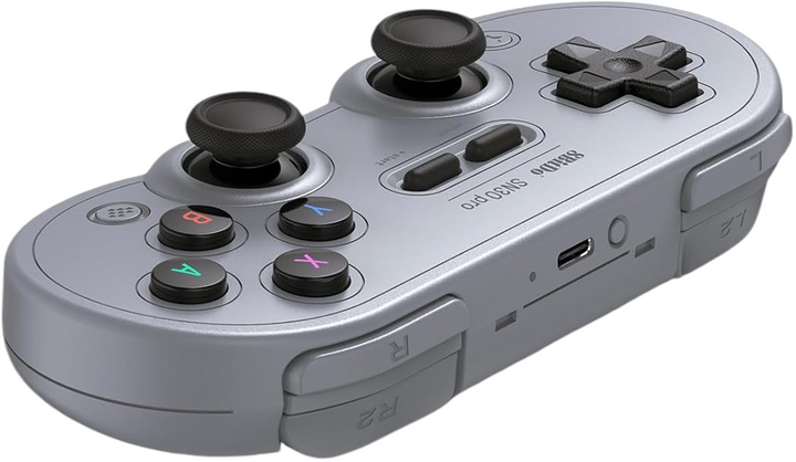 Бездротовий геймпад 8BitDo SN30 Pro Bluetooth Gamepad Gray (6922621505044) - зображення 2