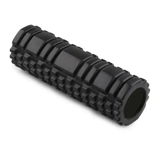 Массажний ролик (ролер) PowerPlay 4342 Massage Roller Чорний (30x10см.) - зображення 5
