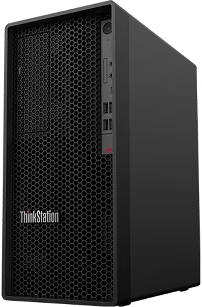 Komputer Lenovo ThinkStation P358 Tower (30GL001BPB) Czarny - obraz 1