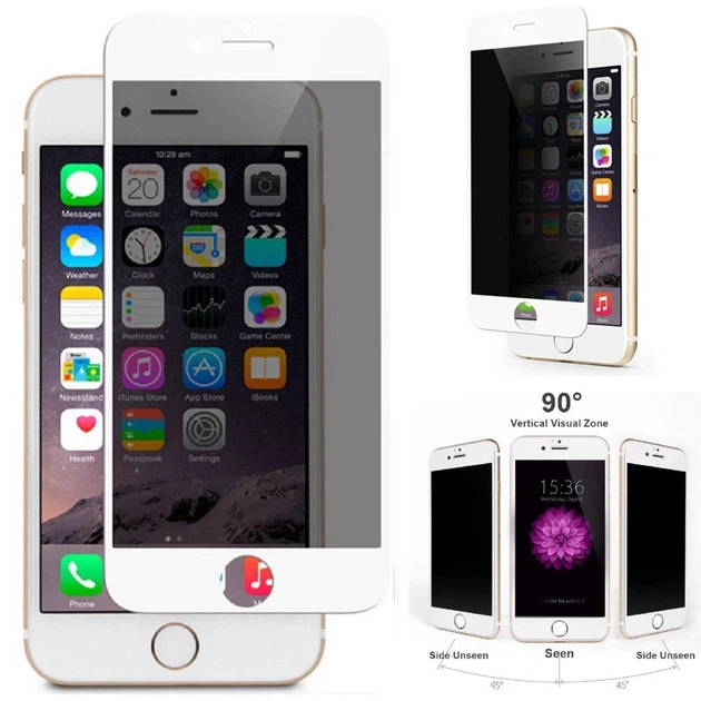 Защитное стекло (антишпион) на Apple iPhone 7, Apple iPhone 8, Apple iPhone SE (2020) / для айфон 7 / айфон 8 / айфон се Epik - изображение 2