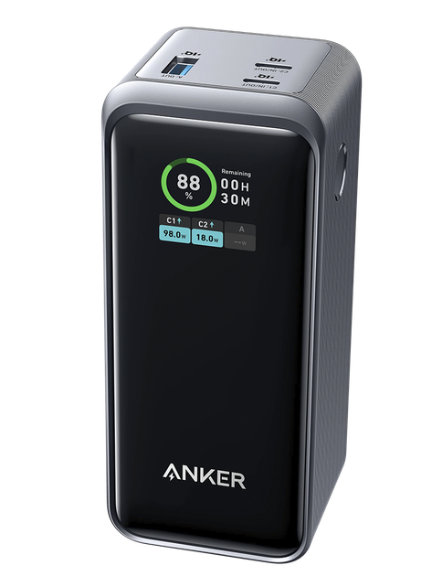 Anker Prime 20,000mAh Power Bank(200W） Внешний аккумулятор Anker Prime 20000mAh PowerBank 200W, Black
