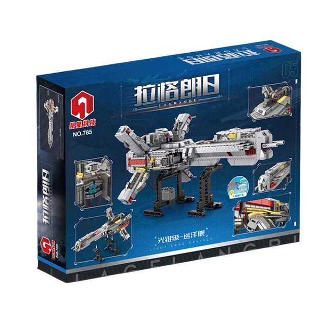 Конструктор A-Toys NO.785 «Lagrange Звездные войны Конусный крейсер» на 1168 деталей ABS-Пластик - изображение 3