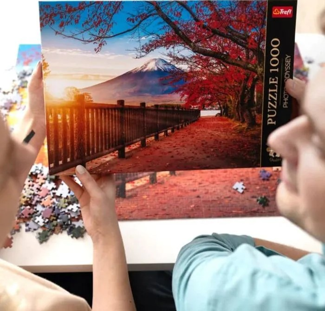 Puzzle Trefl Premium Plus Quality Photo Odyssey: Góra Fuji Japonia 1000 elementów (5900511108170) - obraz 7