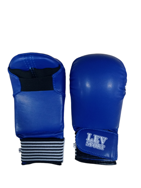 Накладки перчатки каратэ Lev Sport кожзам синий size S - Фото 2 Накладки перчатки каратэ Lev Sport кожзам синий size S - изображение 2