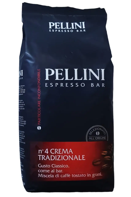 Кава зерно Pellini n4 Espressо Tradizionale 1кг - Фото 1 Кава зерно Pellini n4 Espressо Tradizionale 1кг - зображення 1