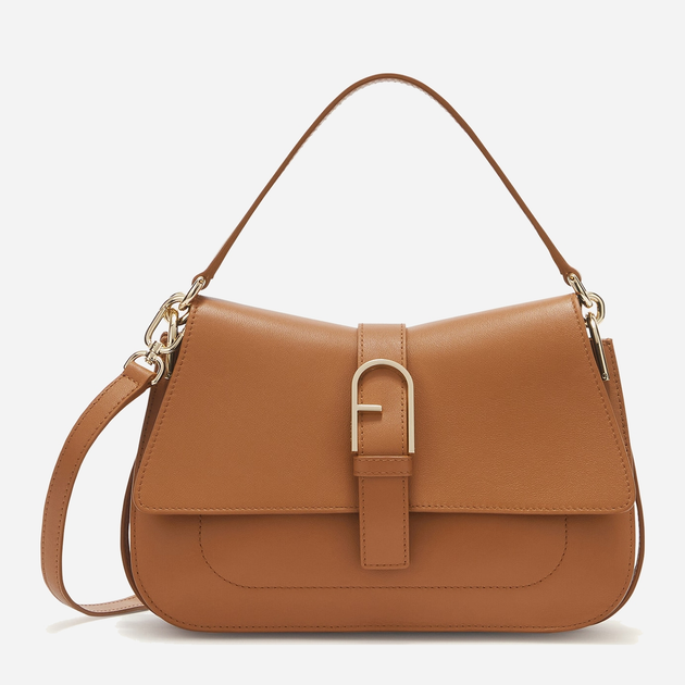 Torebka crossbody damska ze skóry naturalnej Furla WB00996BX2045RY0001007 Brązowa (8050597481142) - obraz 1