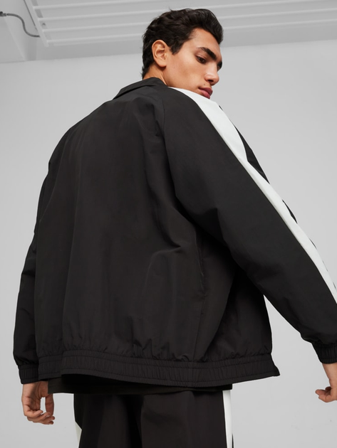 Спортивная кофта мужская Puma T7 Oversized Track Jacket 62691301 S Черная (4067978476684) 